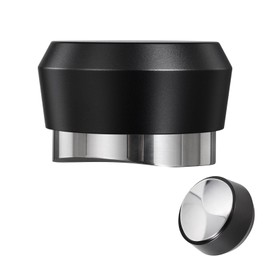 Distribuidor de gravedad de café de 53,3 mm, herramienta de distribución adaptativa MATOW Espresso compatible con portafiltro Breville de 54 mm, distribuidor de nivelación automática con base convexa