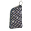 Indenya 4707-14-179 Key Case D Deer Leather Navy Blue Base