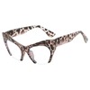 Cat Eye Reading Glasses for Women fashion half frame FrameComputer