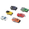 6pcs 1:64 Alloy Diecast Vehicle Model Simulated Exquisite Car Model