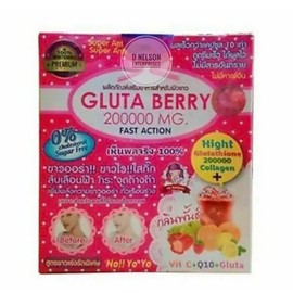 Gluta Berry 200000mg Drink PUNCH Collagen & Glutathione Whitening Anti Aging🇺🇸
