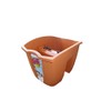 Terracotta Flower Pot Crown, Terracotta, 24 cm