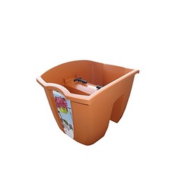 Terracotta Flower Pot Crown, Terracotta, 24 cm