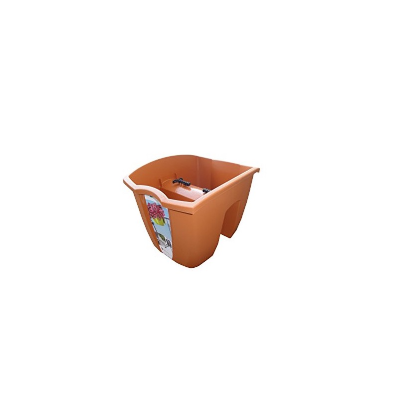 Terracotta Flower Pot Crown, Terracotta, 24 cm