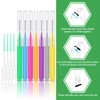 Zopeal 250 Pcs Interdental Brush for Braces Disposable Braces Flossers