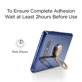 Spigen Style Ring 360 Cell Phone Ring/Phone Grip/Stand/Holder for All Phones and Tablets Compatible with Magnetic Car Mount - Champagne Gold