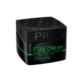 Pion Black Edition Olive Oil Hand & Face Cream 240 ml - Olive Oil Professional Skin Care Creams Effective All Day