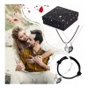 TECNOLOGÍA INFINITA Corazón Magnético Amor, 2 Pulseras Pareja De Imán+2