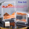 WANLIAN Moving Sand Art Picture, Dynamic Sand Picture, Golden Desktop