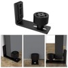 2 Pcs Adjustable Wall Door Floor Guides Bottom Sliding Door