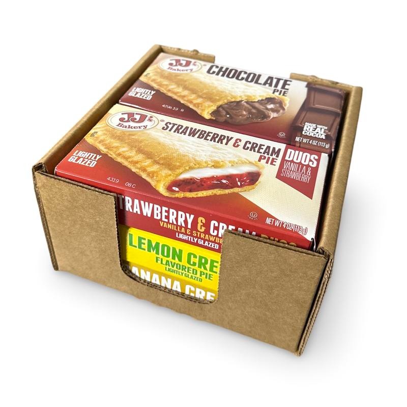 TRIBECA CURATIONS JJ's Bakery Glazed Pie Fruit Flavored Variety Pack