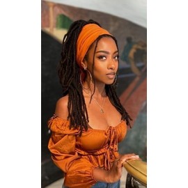 Luckroce Human Hair Loc Extensions Human Hair 16 Inches Dreadlock Extensions 0.4cm Loc Extension Human Hair 10Str Human Hair Locs For Women/Men/Kids (16 Inch,Natural Black)