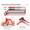 Kit Multímetro 4 in 1 con Pinza, Detector Voltaje y