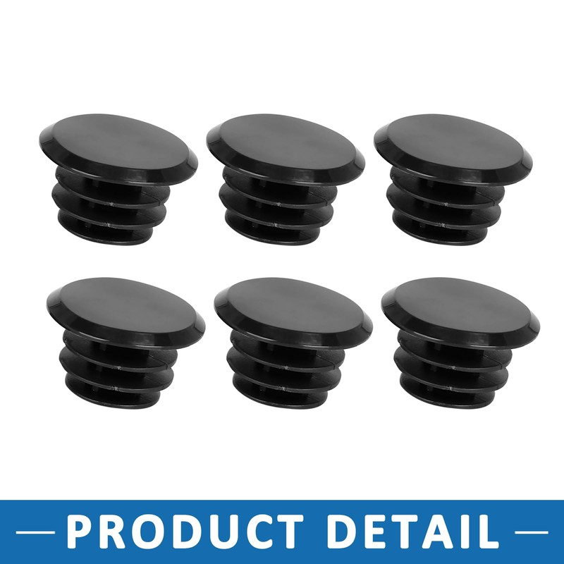 A ABSOPRO Bike Handlebar Bar Plastic End Plugs Caps Locking