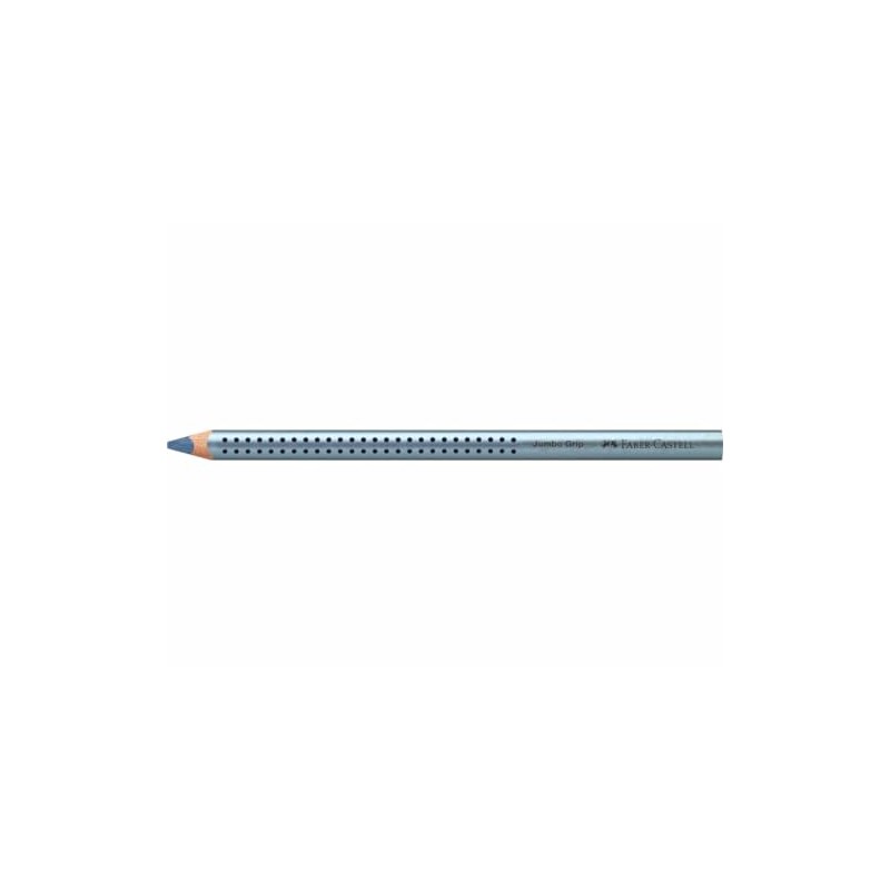 Faber-Castell Jumbo Grip Coloured Pencils Blue Metallic Pack of 12