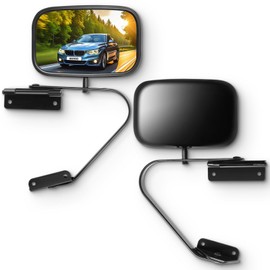 SCITOO Left and Right Side Mirrors Fit Compatible with 1991-1994 For Ford Explorer Manual Fold FO1321106