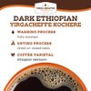Fresh Roasted Coffee, Dark Ethiopian Yirgacheffe Kochere, 2 lb (32