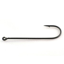 Phoxinus Aberdeen Sea Fishing Hooks, Black, 50 Pack, Size 2