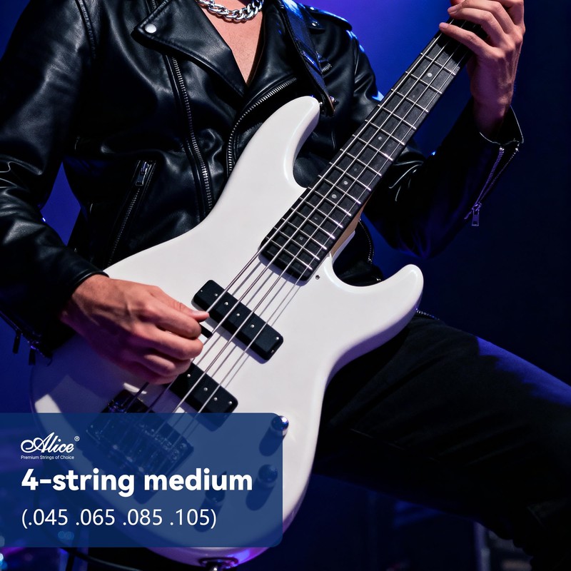 Alice Electric Bass Strings A606 4-string Medium (.045-.105)