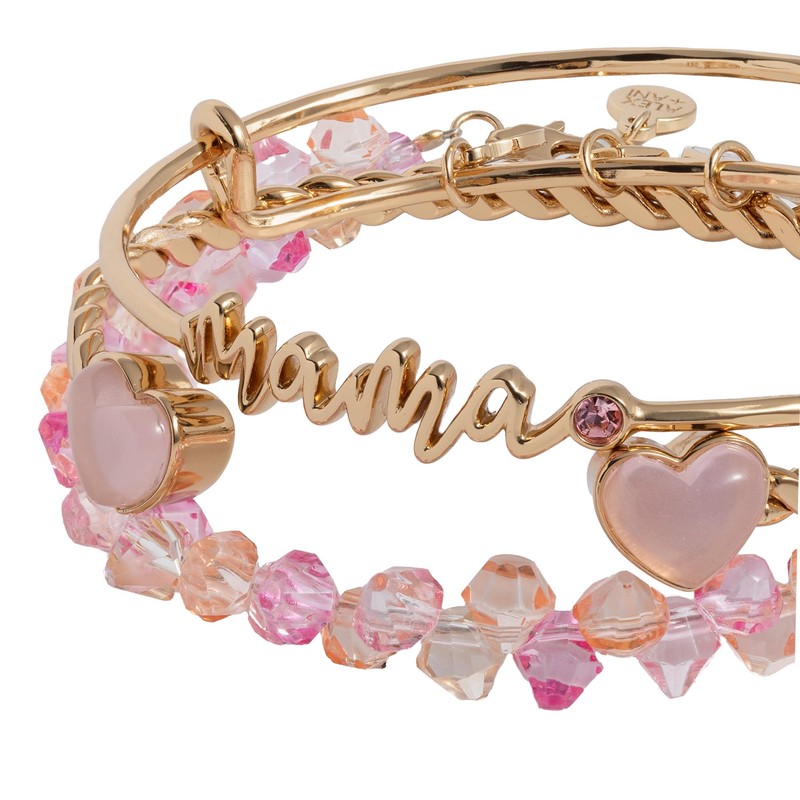 Alex and Ani Mama Bangle Set of 3