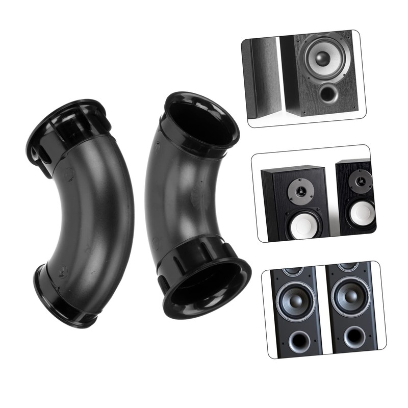 WHAMVOX 2pcs Speaker Cabinet Port Tubes Outlet for Enhanced Low