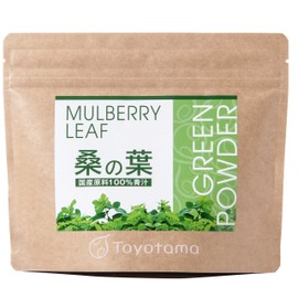 TOYOTAMA 1096312 Pure Powder 100% Japanese Mulberry Leaves 100% Blue Soup, 3.2 oz (90 g) (Approx. 30 uses)