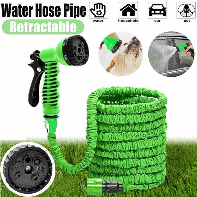 Unbranded 100 FT 100 Feet Expandable Flexible Outdoor Garden Water