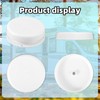 Lyreh RV Roof Mushroom Vent Cover, Plastic Waterproof Ventilation Cap
