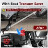 ISINLASSO Adjustable Boat Transom Saver Heavy-Duty Outboard Motor Engine Support
