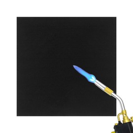Katyjun Fire Protection Mat, 30 x 30 cm, Fireproof Underlay Plate, Carbon Fibre Felt Heat Protection Mat