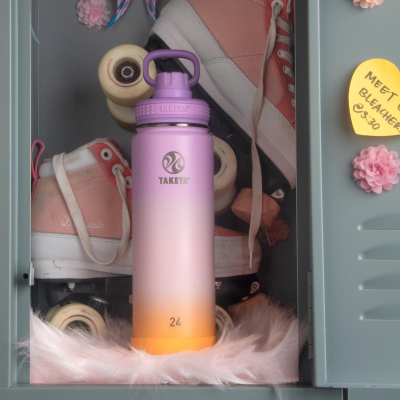 Takeya Actives Water Bottle with Spout Lid - Bottle with