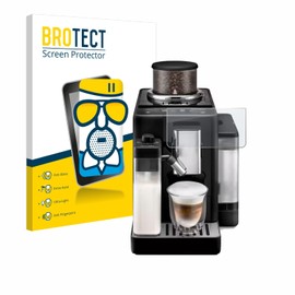 BROTECT Anti-Glare Protective Glass for DeLonghi Rivelia Protective Film Glass Matt [Extremely Scratch-Resistant 9H, Anti-Reflection, Anti-Fingerprint]