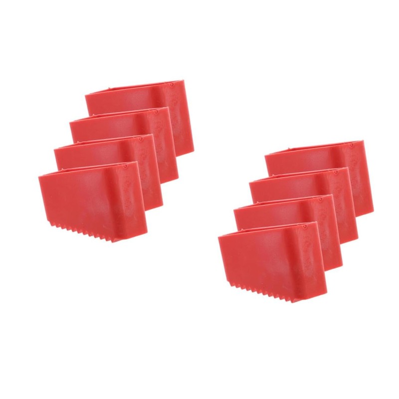 DOITOOL 8pcs Non- Ladder Foot Pads Rubber Ladder Covers for