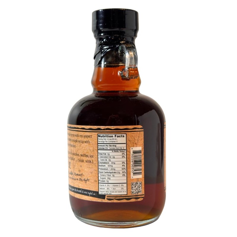 WOOD'S Vermont Bourbon Barrel Aged Maple Syrup – Premium Maple