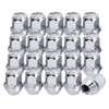 20 Pcs 14x1.5 One-Piece Chrome OEM Factory Style Lug Nuts