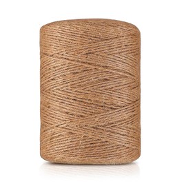 Natur Juteschnur Kordel,4 mm x 60Meter Natürliche Sisal Hanf Seil Heavy Duty Dicke Schnur,Gartenschnur Paketschnur Bastelschnur für DIY Basteln,Bindung, Kunsthandwerk Verpackungsmaterial