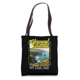 Channel Islands National Park California Distressed Vintage Tote Bag