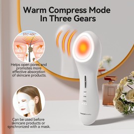 Electric Face Massager Against Wrinkles, TOUCHBeauty Cosmetic Device Wrinkle Remover, 37-43°C Face Shaper, Anti-Wrinkle Device with 3 Modes