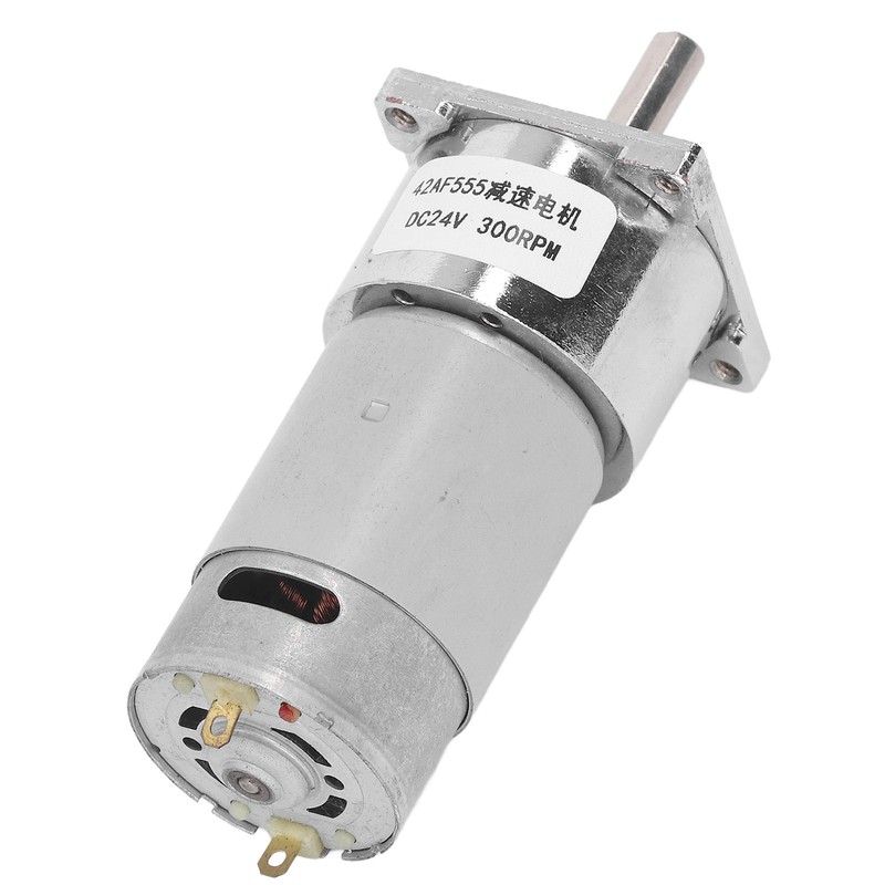 DC24V Gear Motor Self Locking Worm Speed Reduction Motor with