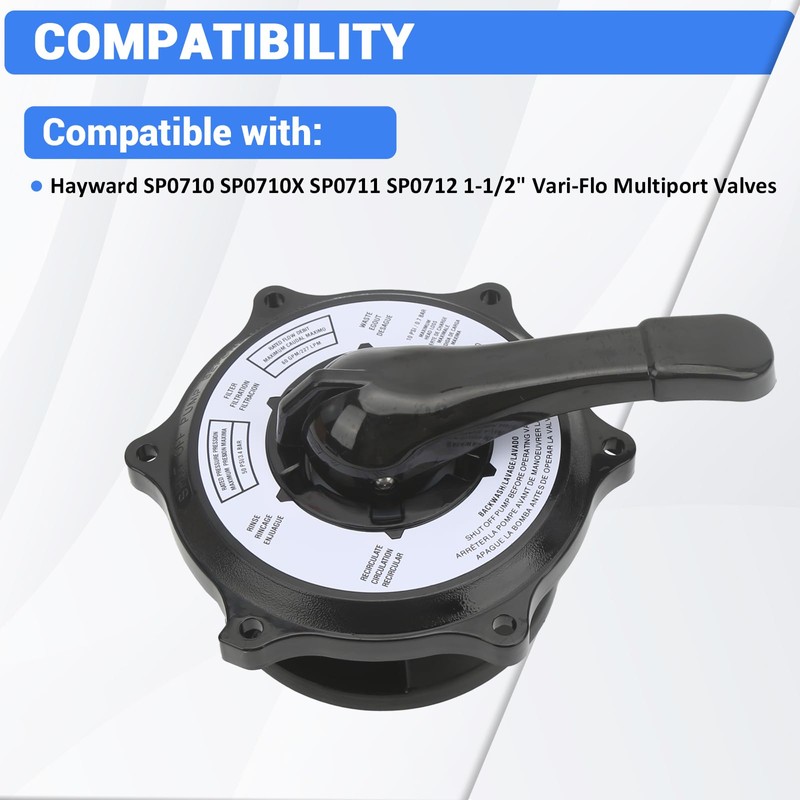 SZQBZMJ SPX0710XBA17 Key Cover and Handle Assembly Compatible with Hayward