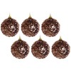 BWG Rose Gold Mini Sequin Glitter Christmas Tree Bauble Decoration
