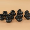 The Woodbury Lane 10 Pack Cabinet Knobs, Oval Drawer Pulls