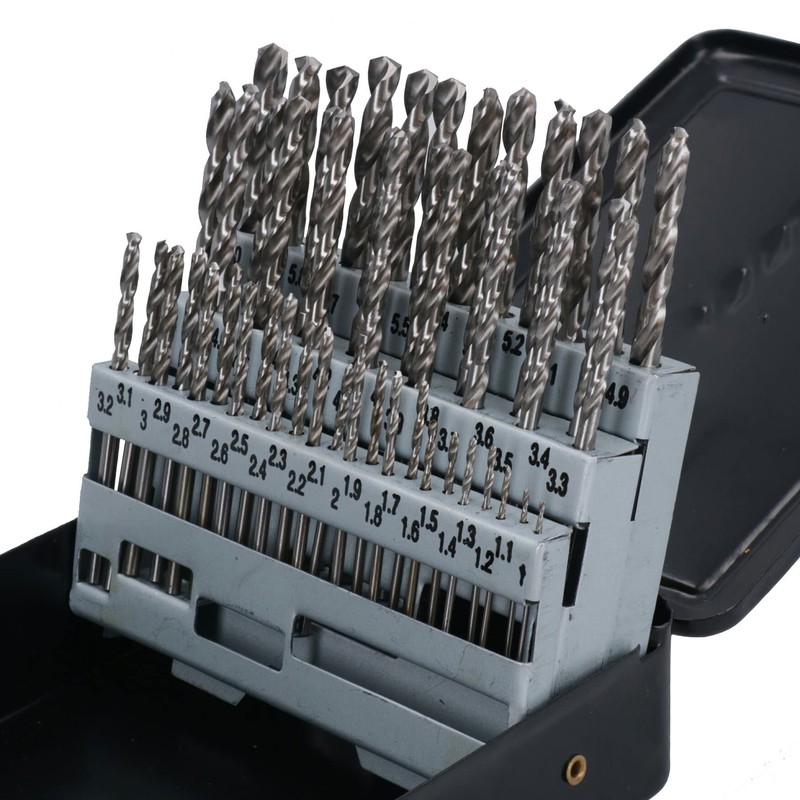 Metric HSS G Drill Bit Set Split Point Drills in