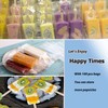 Popsicle Bags Sealable, Ice Cream Bags For Ice Pops, Self-adhesive