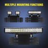 Nilight 90044B Universal License Heavy Duty Steel Front Plate Mounting