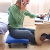 Low Rolling Stool Chair Low Roller Seat Low Stool with