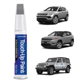 Billet Silver PSC/JSC Touchup Paint Compatible with Jeep Compass Grand Cherokee, 2-in-1 Scratch Repair Pen Exact Color Match, Car Scratch Repair Pen