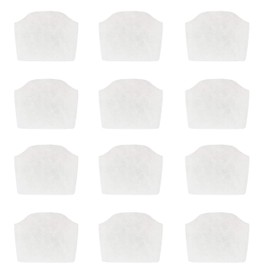 LTWHOME Replacement White Filter Pads Set for Oase BioPlus 50, 100 and 200 Internal Filter (Pack of 12)