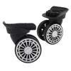 Sonew 2PCS Suitcase Replacement Wheels, Suitcase Wheels with 360 Swivel