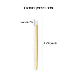 JITNGA Pack of 100 Lip Brushes, Disposable Lip Gloss Brush, Lipstick, Concealer Brush, Applicator Pen, Lip Applicator Tool, Perfect Make Up Tool Set